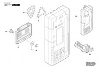 Bosch 3 601 K69 P00 LR 60 Laser detector Spare Parts